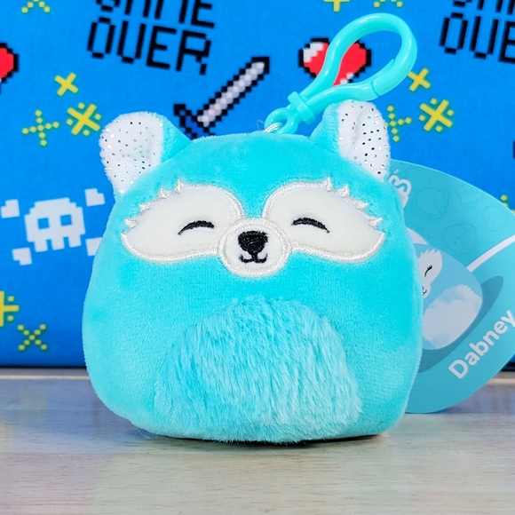 Squishmallows Other - Squishmallow Dabney the Fox 3" Clip UltraSoft Stuffed Animal Toy Plush NWT